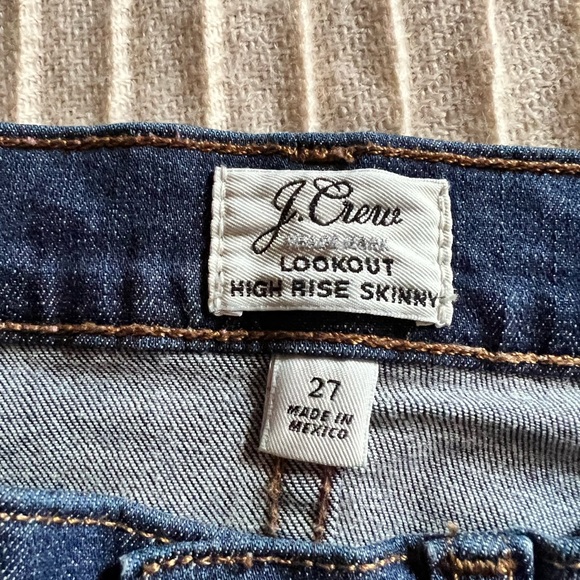 J. Crew lookout high rise skinny jeans with stretch - Picture 3 of 3